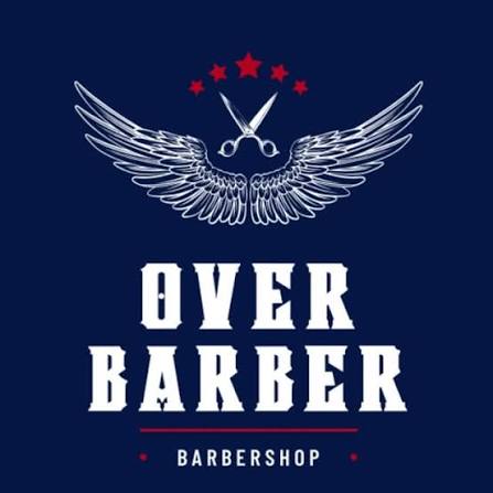 logo over barber